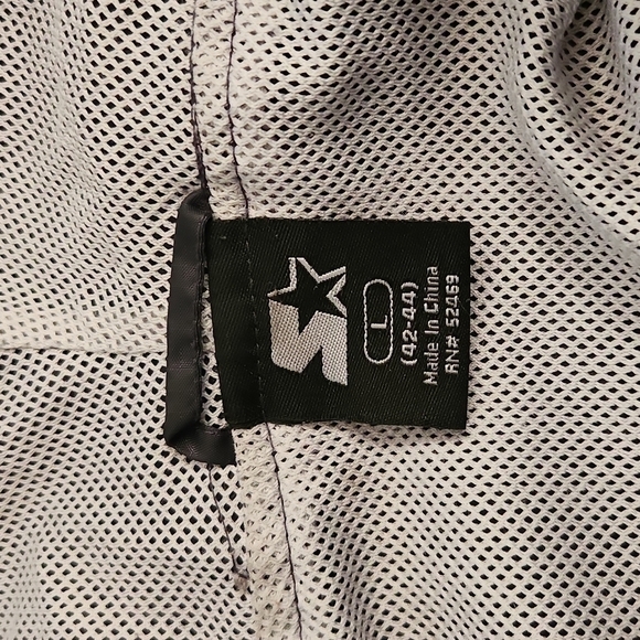 Starter Navy Blue Windbreaker Jacket - Picture 10 of 13